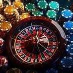 Player interface showing balance, betting window timer, and live dealer feed